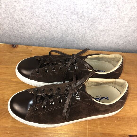 Paul Stuart Chocolate Brown Suede & Leather Men's Premium Sneaker - Picture 5 of 15